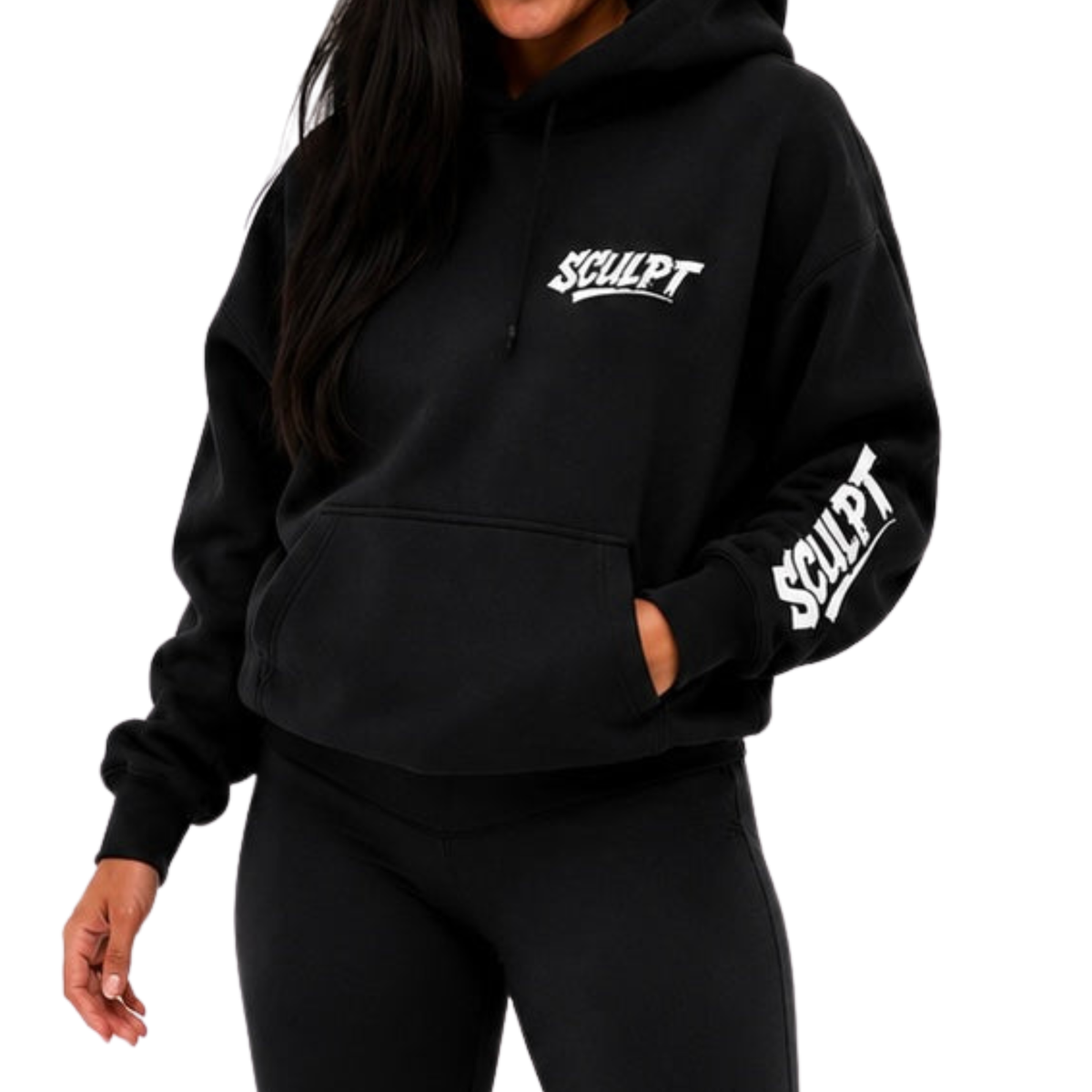 Limited Edition SCULPT Hoodie unisex -Black&White