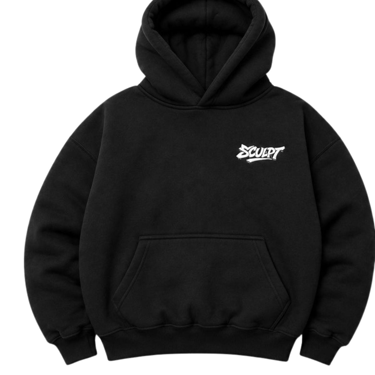 Limited Edition SCULPT Hoodie unisex -Black&White