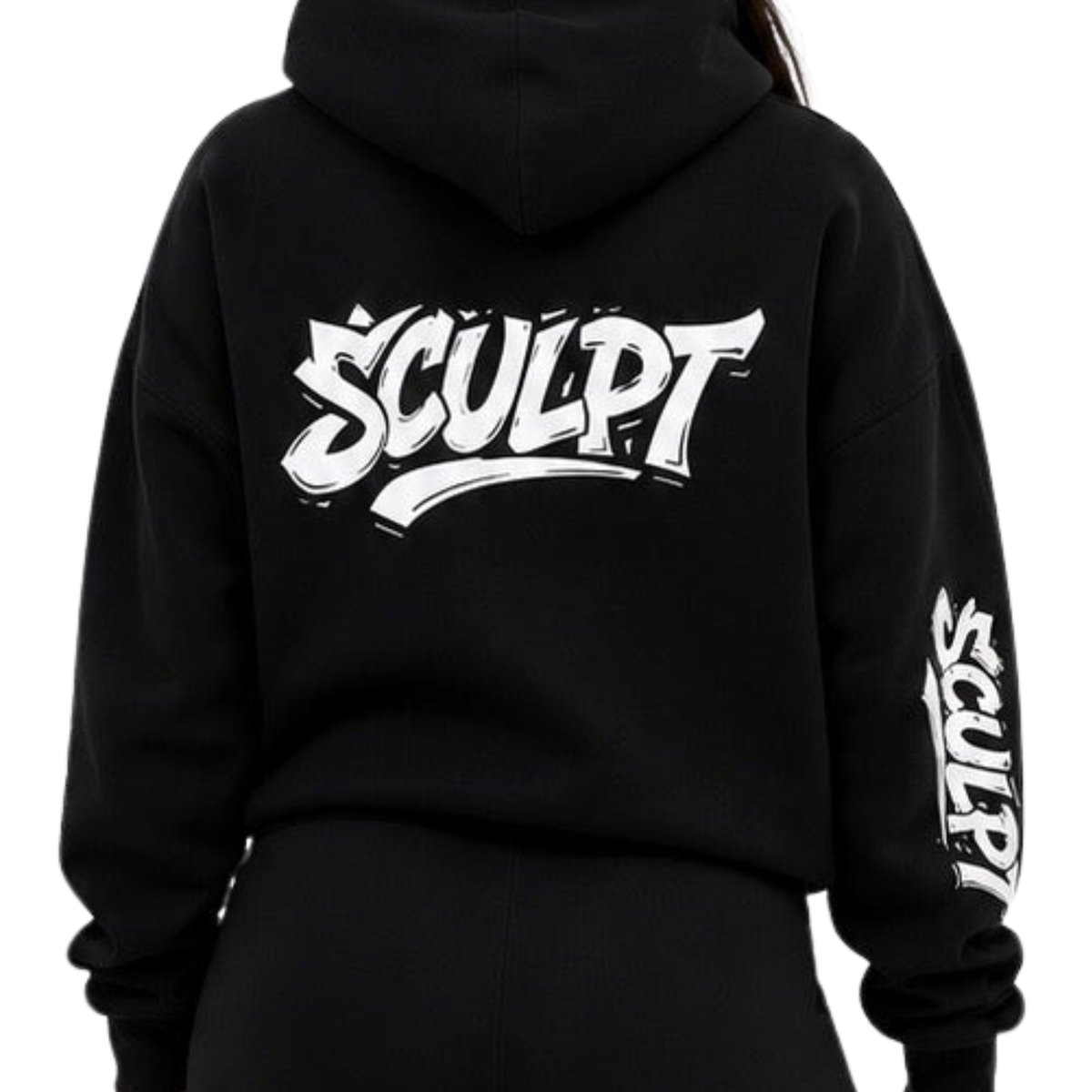 Limited Edition SCULPT Hoodie unisex -Black&White