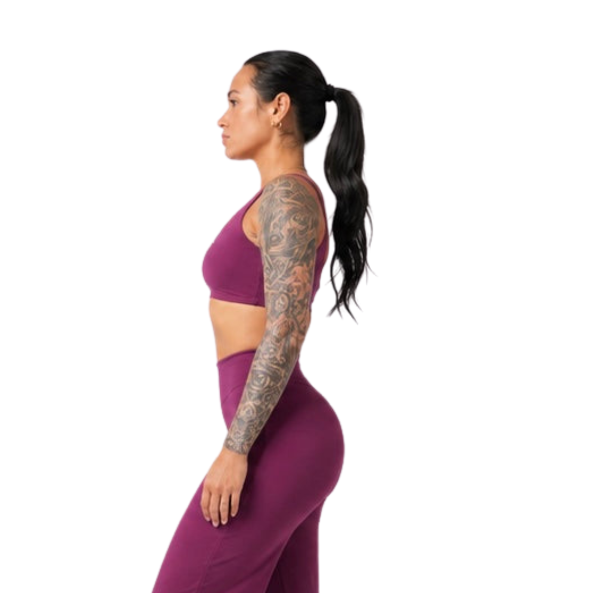 Halter bra PLUM