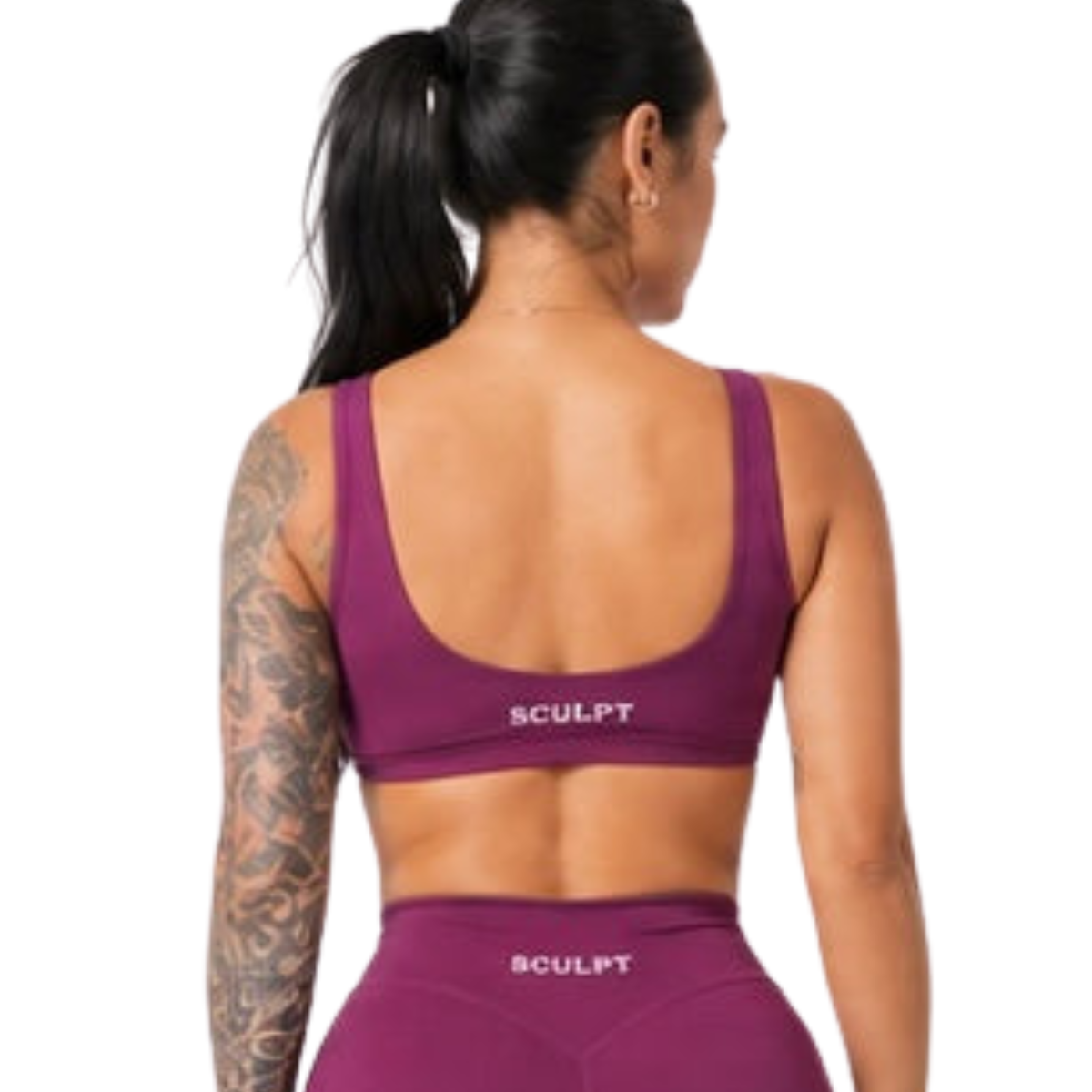 Halter bra PLUM