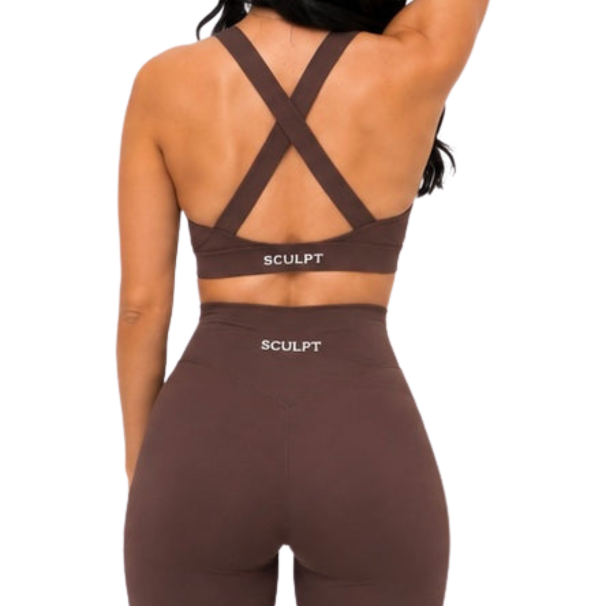 SCULPT Contour Halter Bra – Espresso
