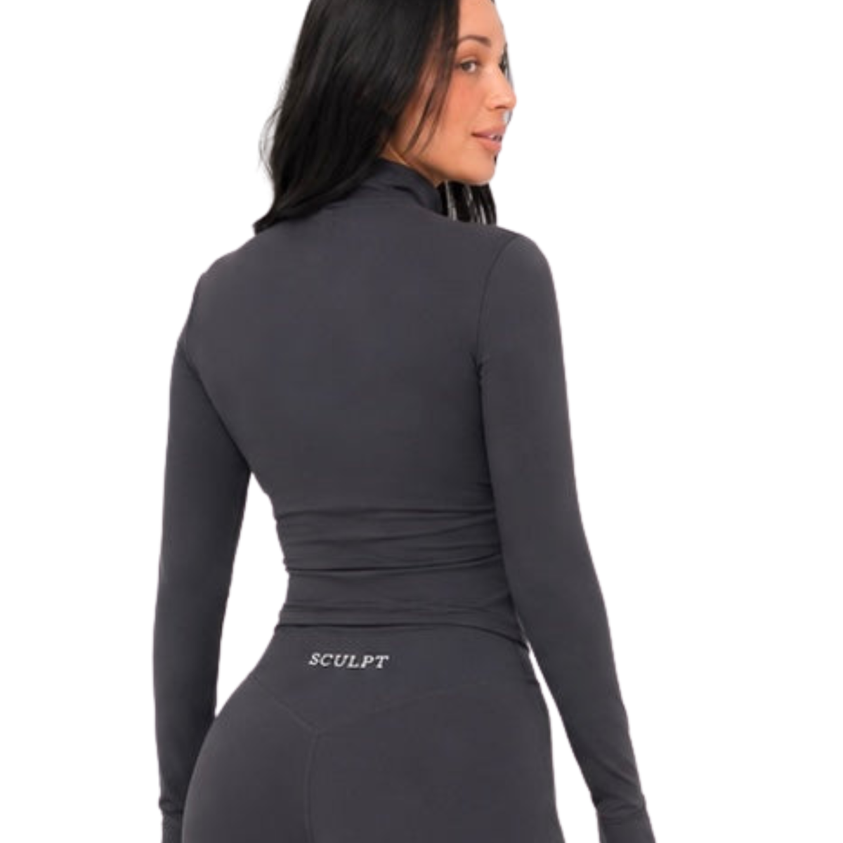 SCULPT Contour Zip Jacket – Black