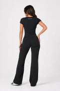 Contour tee-BLACK