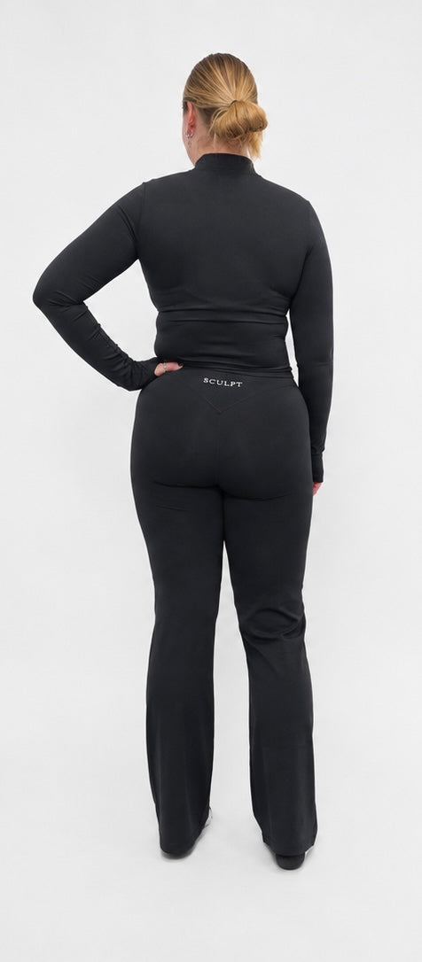 SCULPT Contour Zip Jacket – Black