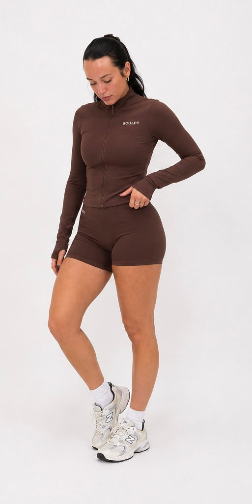 SCULPT Contour Shorts – Espresso