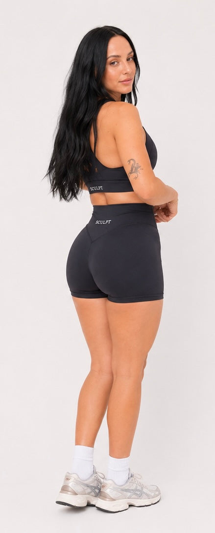 SCULPT Contour Shorts – Black