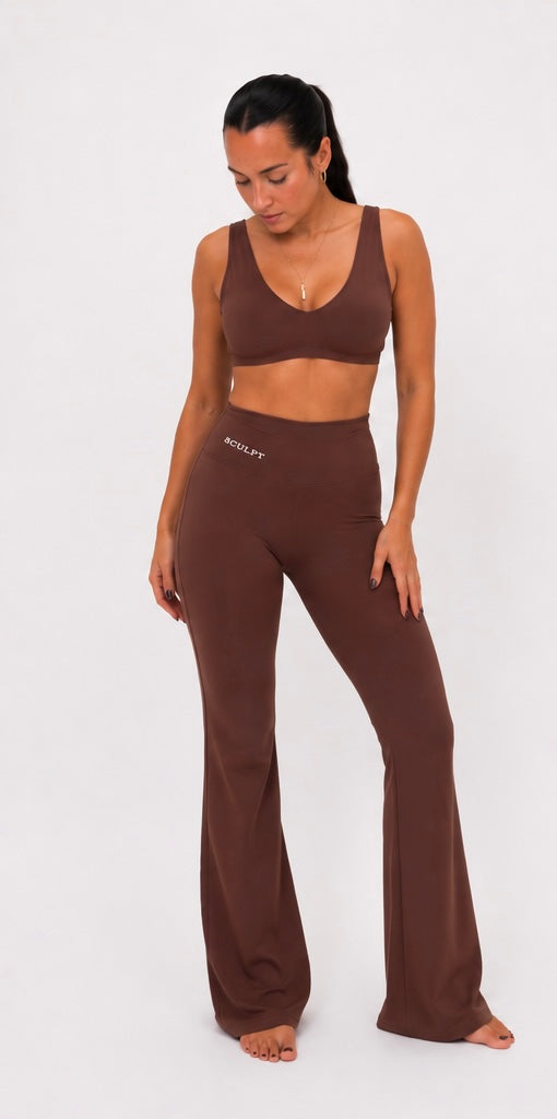 Halter bra -chocolate