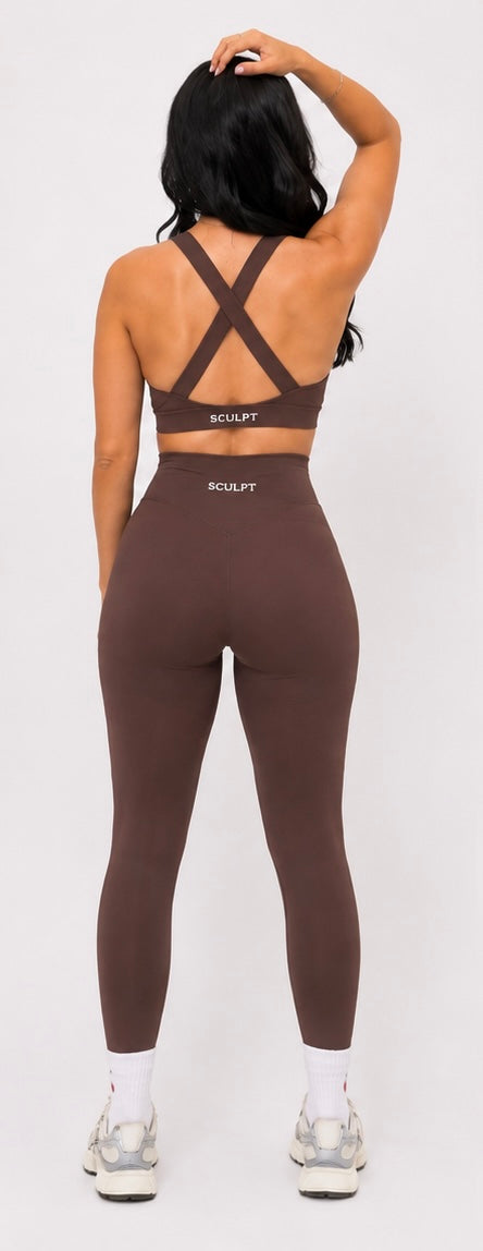 SCULPT Core Contour Leggings – Espresso