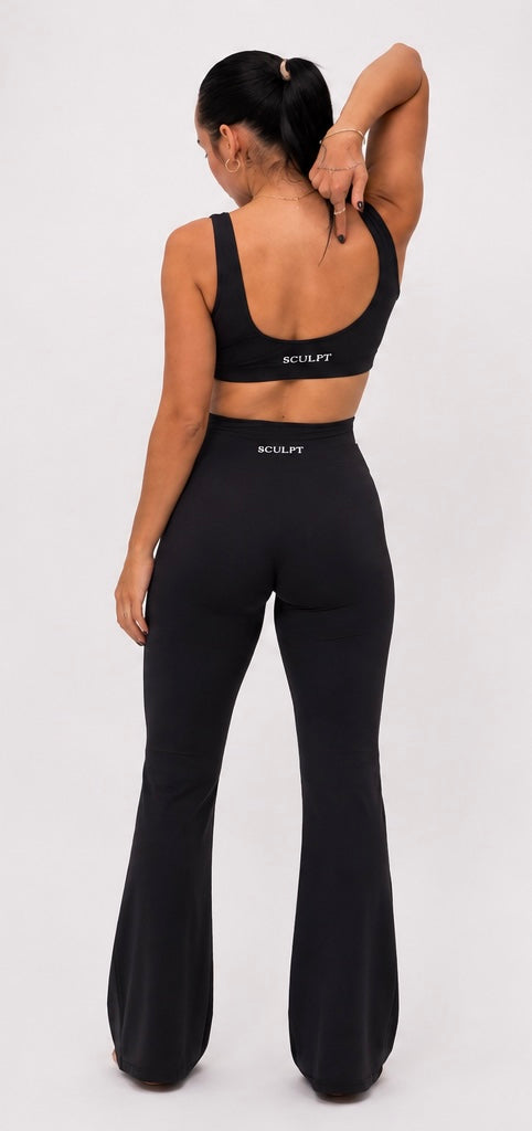 Halter bra -black